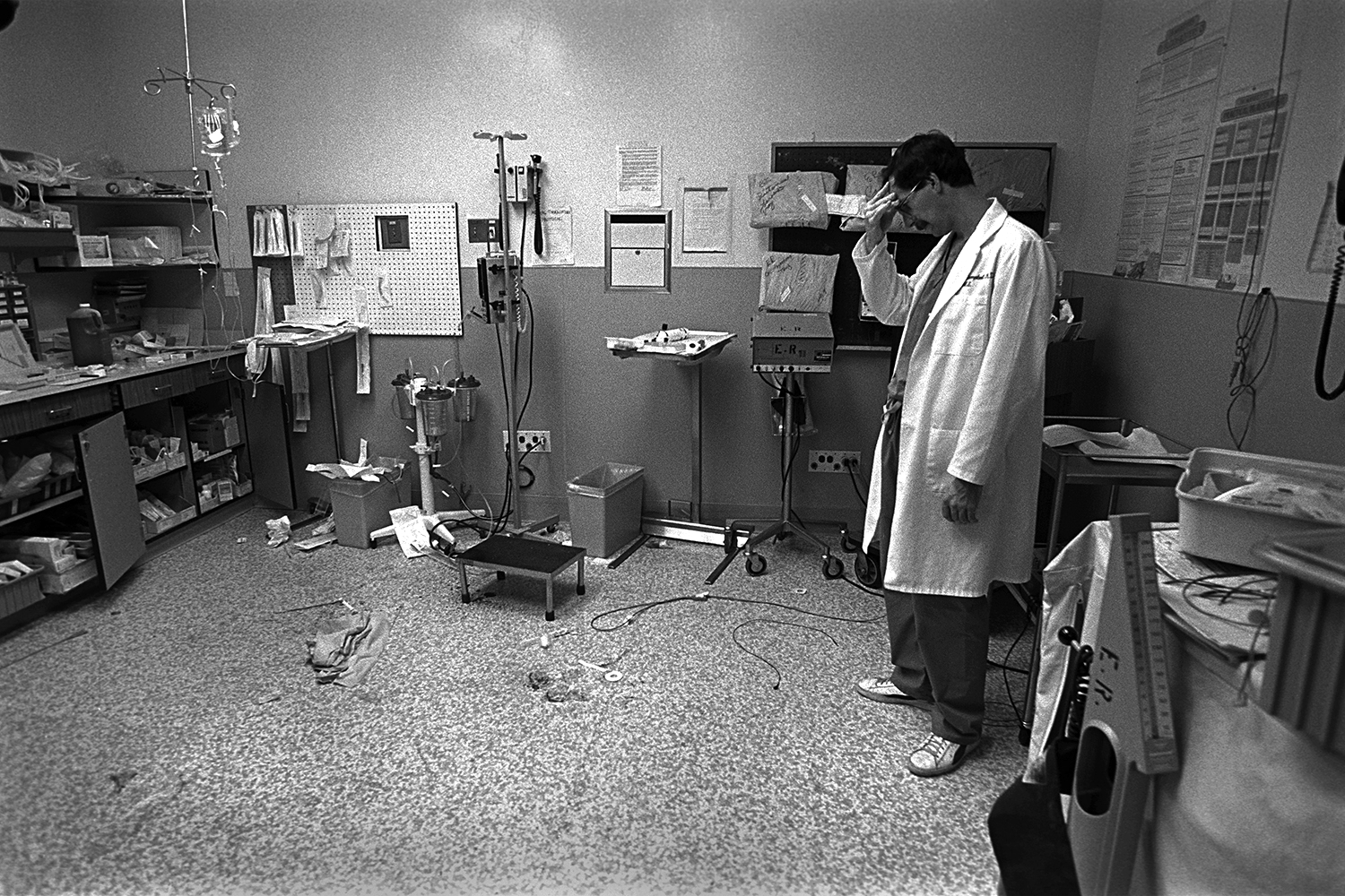   Doctor after loss of patient  Denver General Hospital Denver, CO. &nbsp;1987 