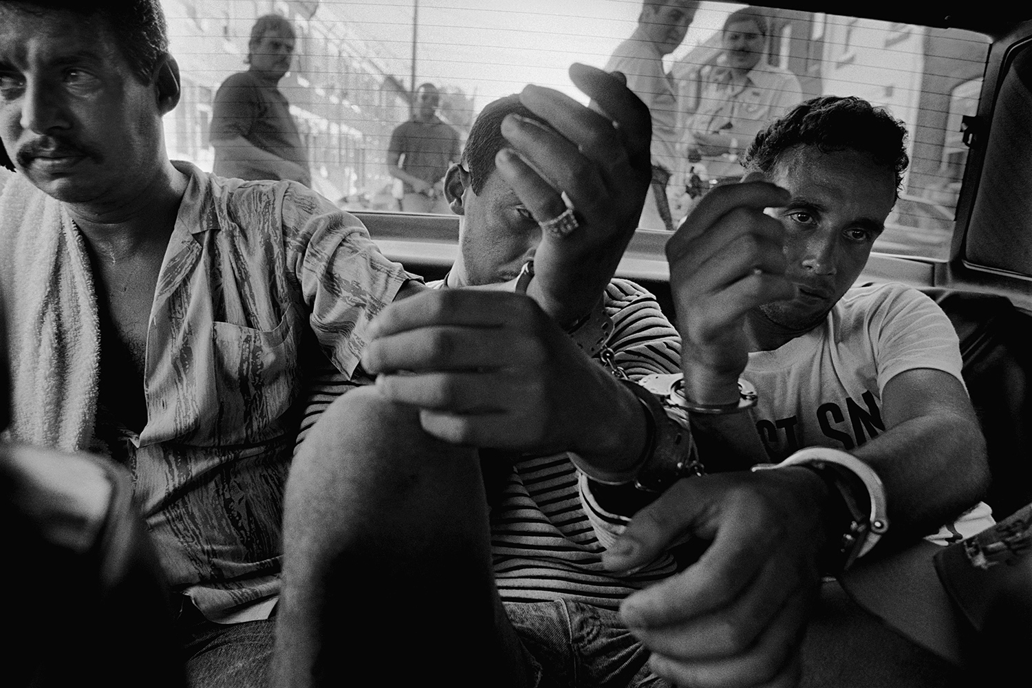   Drug bust  North Philadelphia, PA. &nbsp;1989 