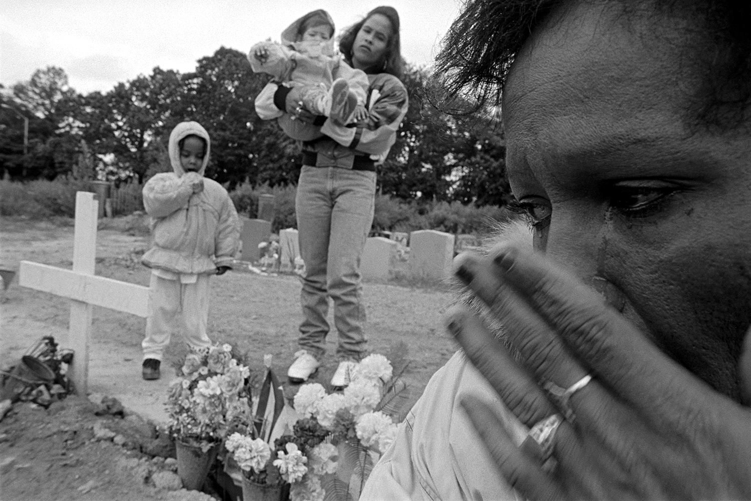   Mother in mourning  East New York, NY. 1992 