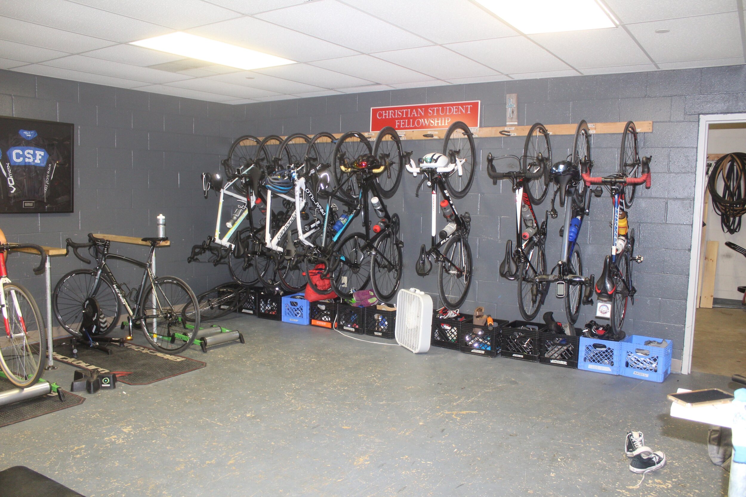 Cycling Team Training Room