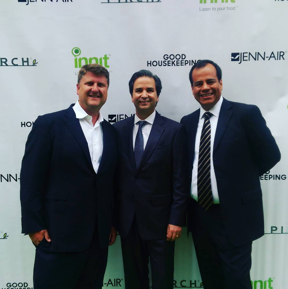 Innit's executive team on the red carpet at Pirch NYC