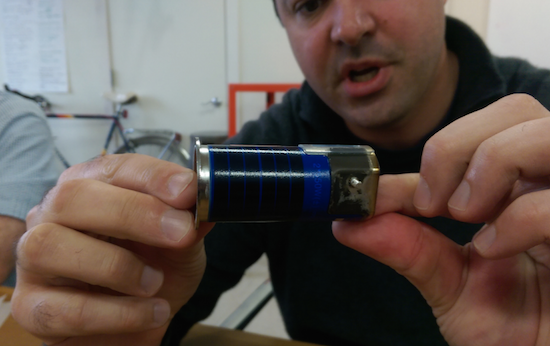 Chris Young shows off new heating element for the Joule