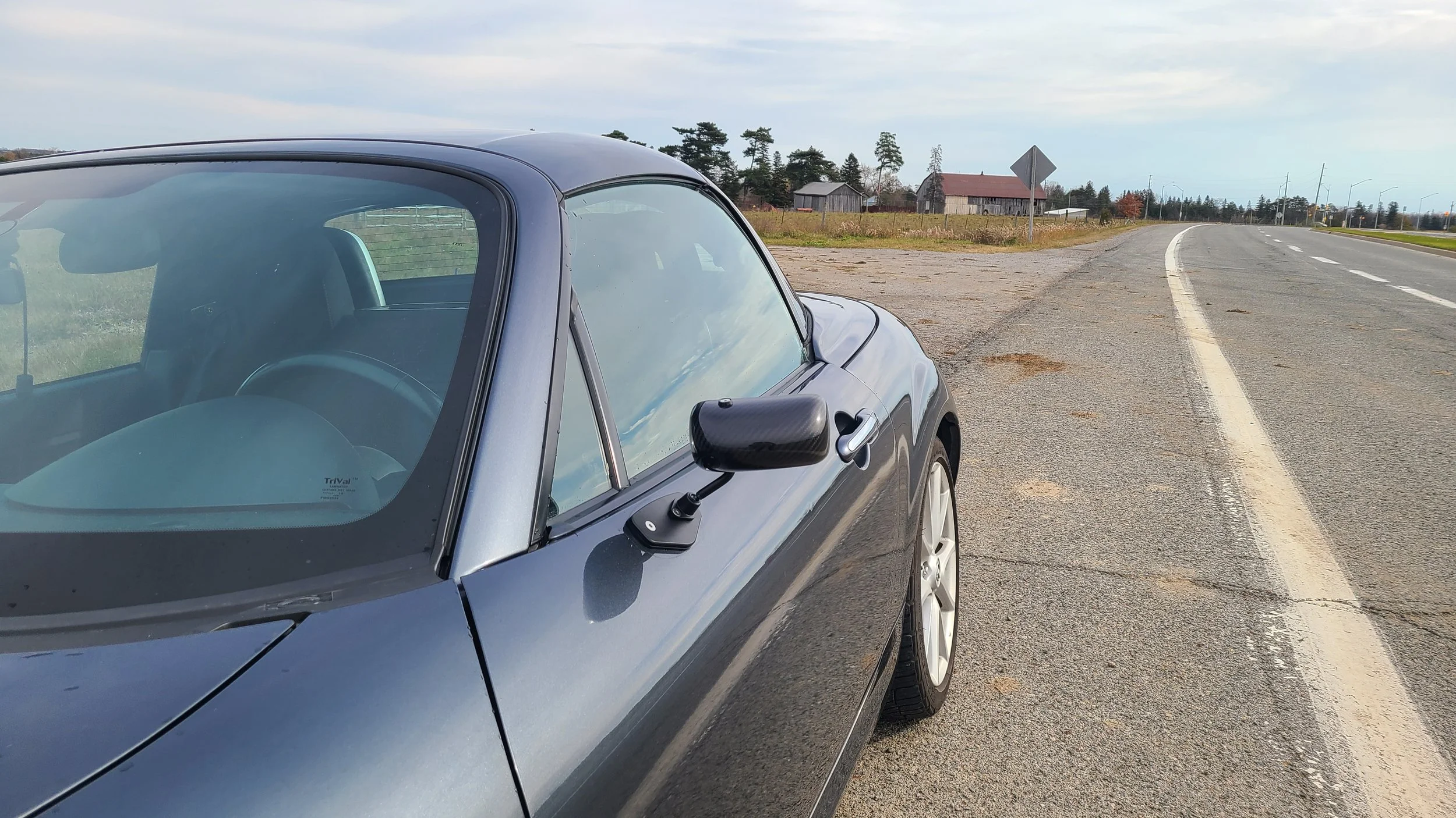 NA/NB MX5 Miata Carbon Fiber Mirror Kit (19902005) — R Theory Motorsports
