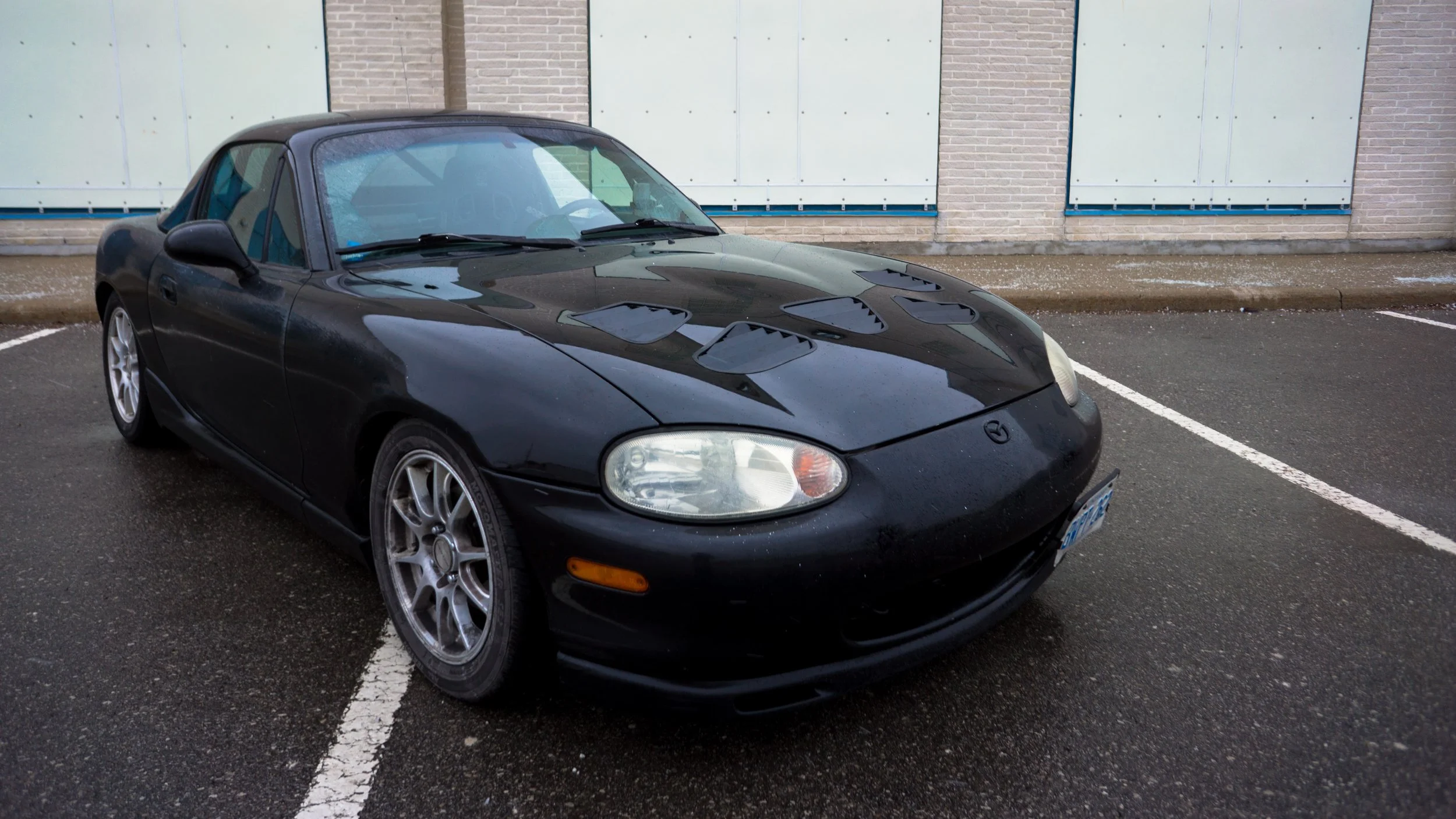 NB MX5 Miata Aluminum Hood Vents (19982005) — R Theory Motorsports
