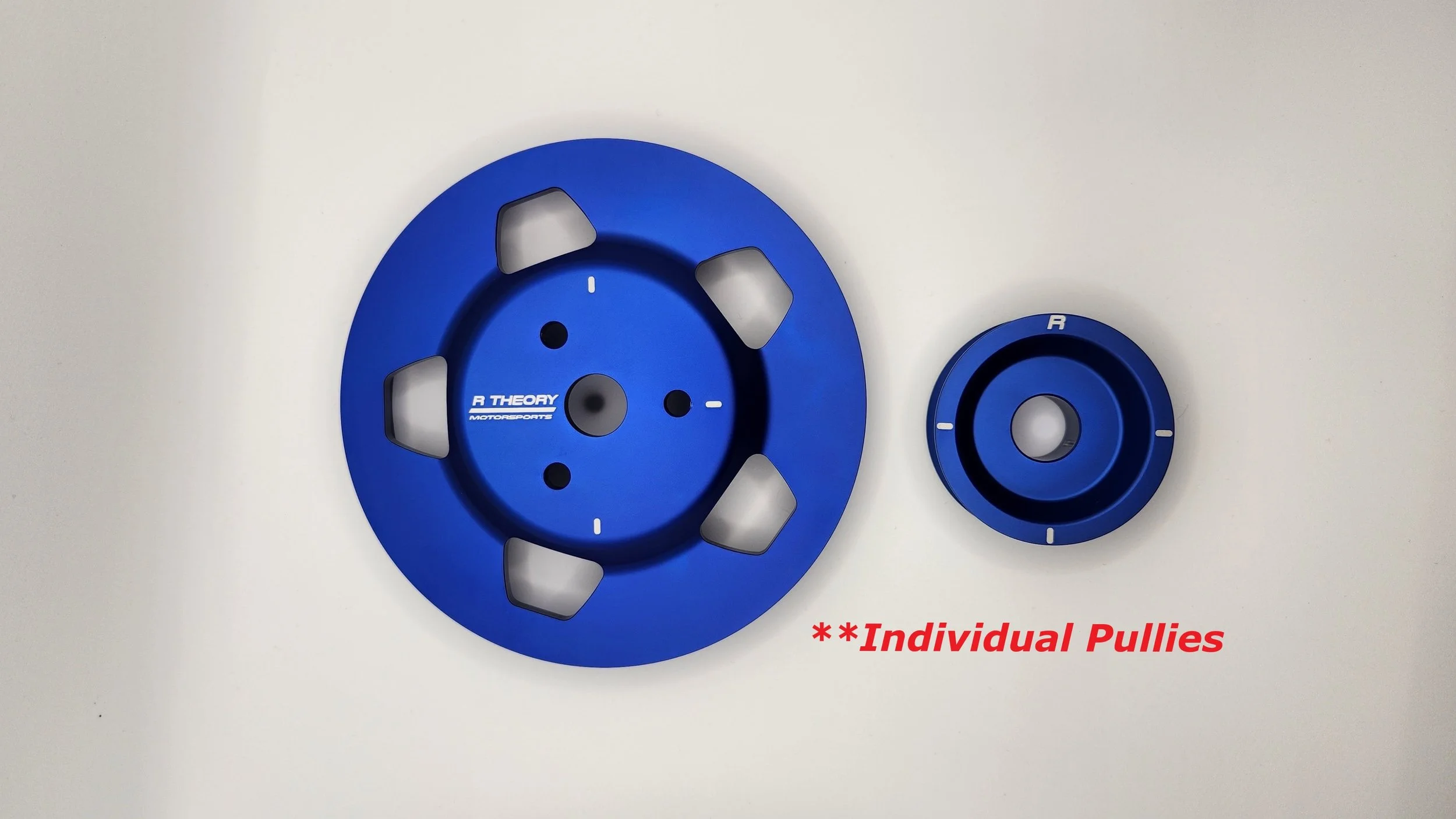 NA/NB MX5 Miata Billet Aluminum Alternator and Water Pump Pulley *Set