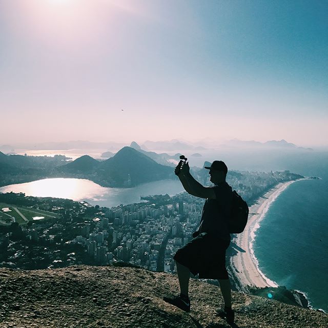 Yesterday's hike with @trilhadoisirmaos and @nomadiq__ in Vidigal!