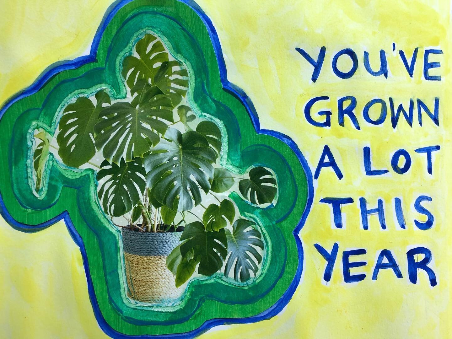 93/ today I made a note to my houseplants and everyone else who grew too /KD