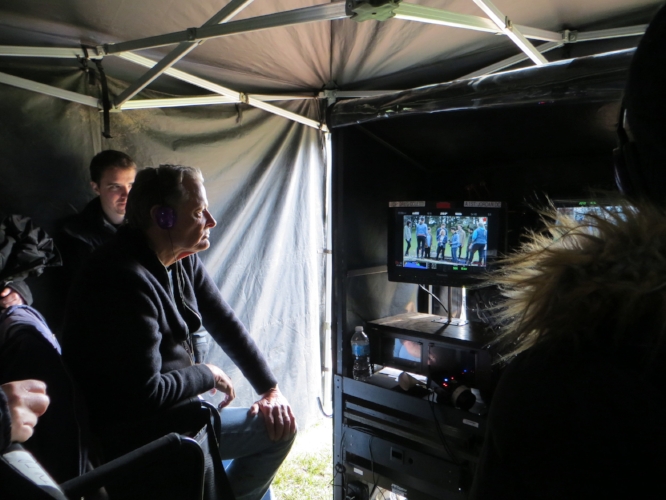 It was a pleasure to watch Doug Barr, the director, at work.