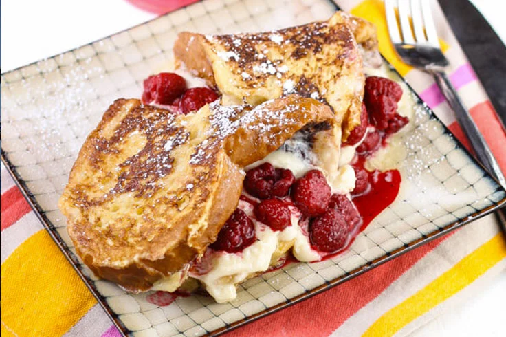 Recipe of the Month | Mascarpone & Raspberry Stuffed French Toast