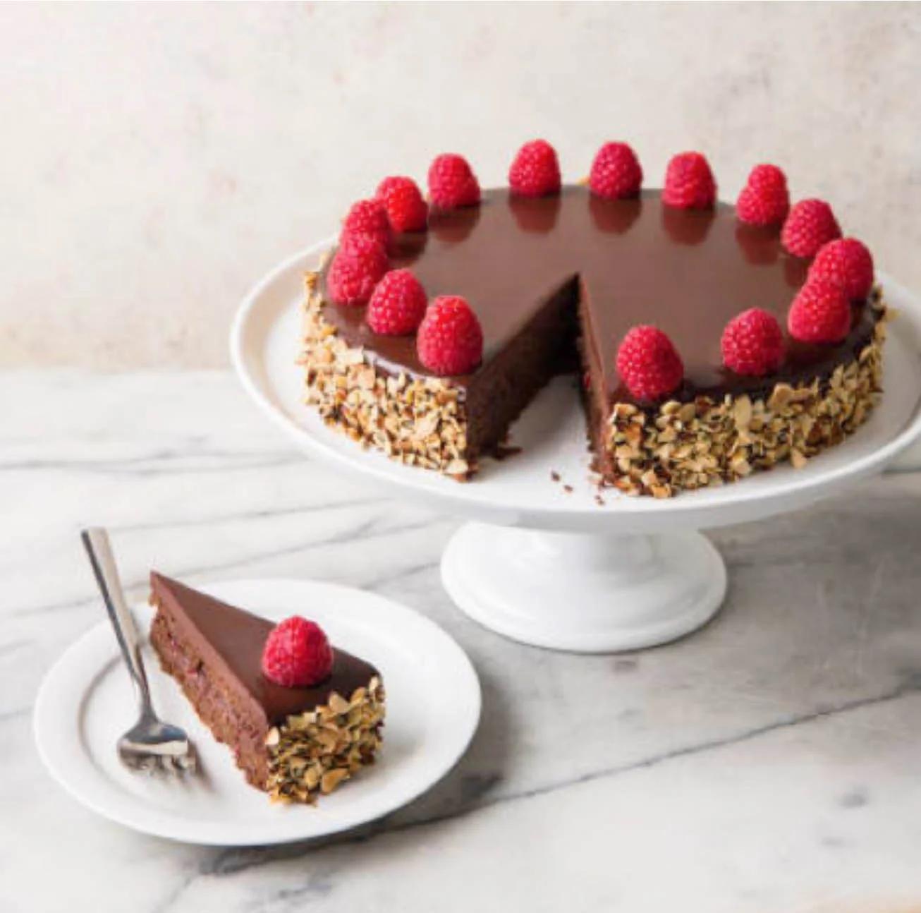 Chocolate Flourless Truffle Cake