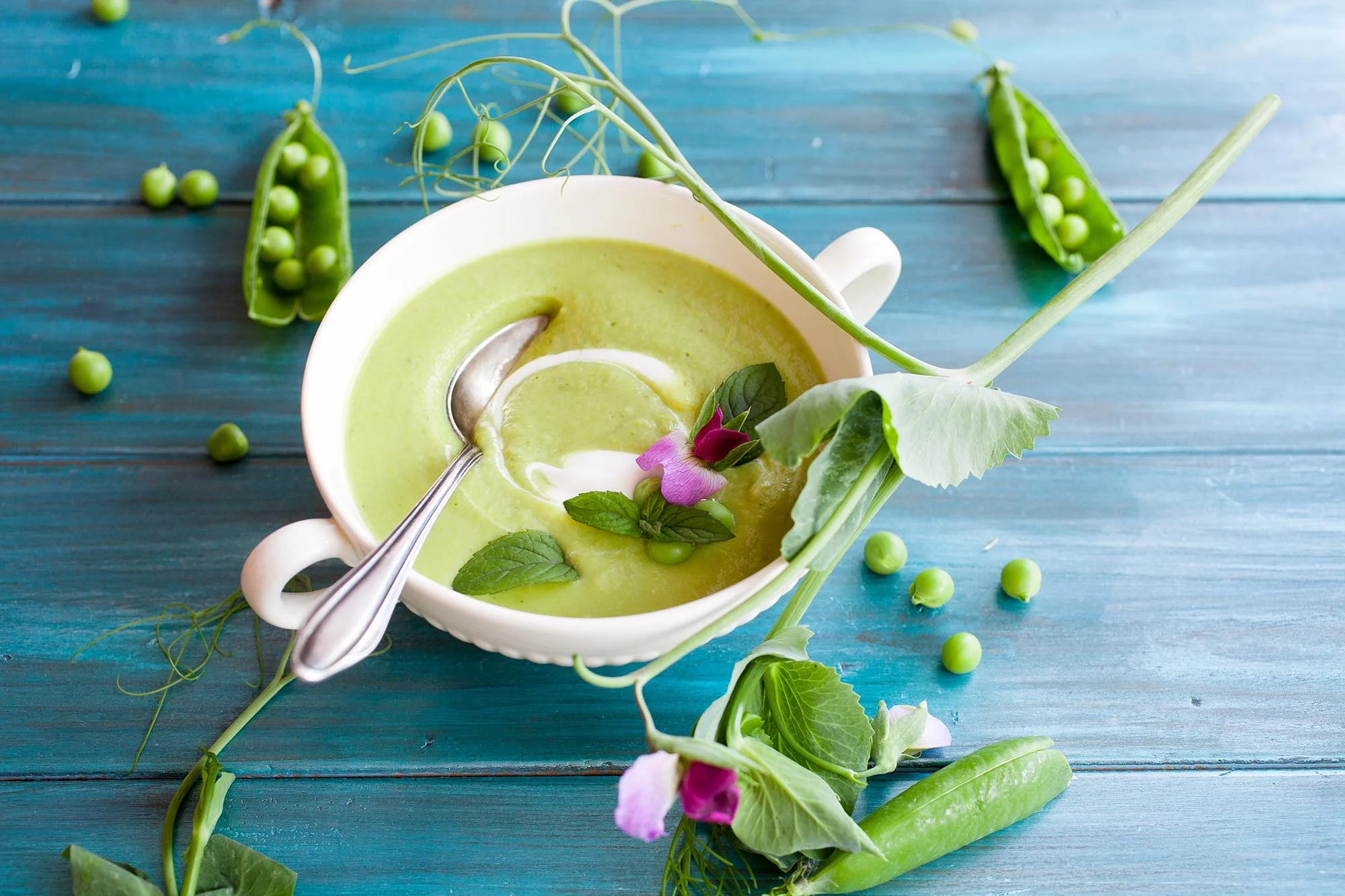 Recipe for Spring Pea Soup