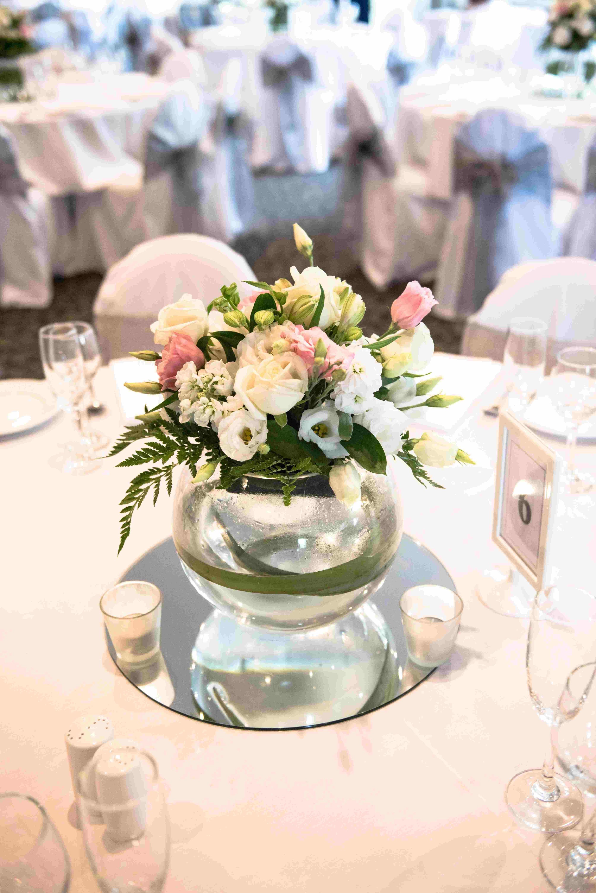 BBQ Wedding Catering | bowl flowers.jpeg