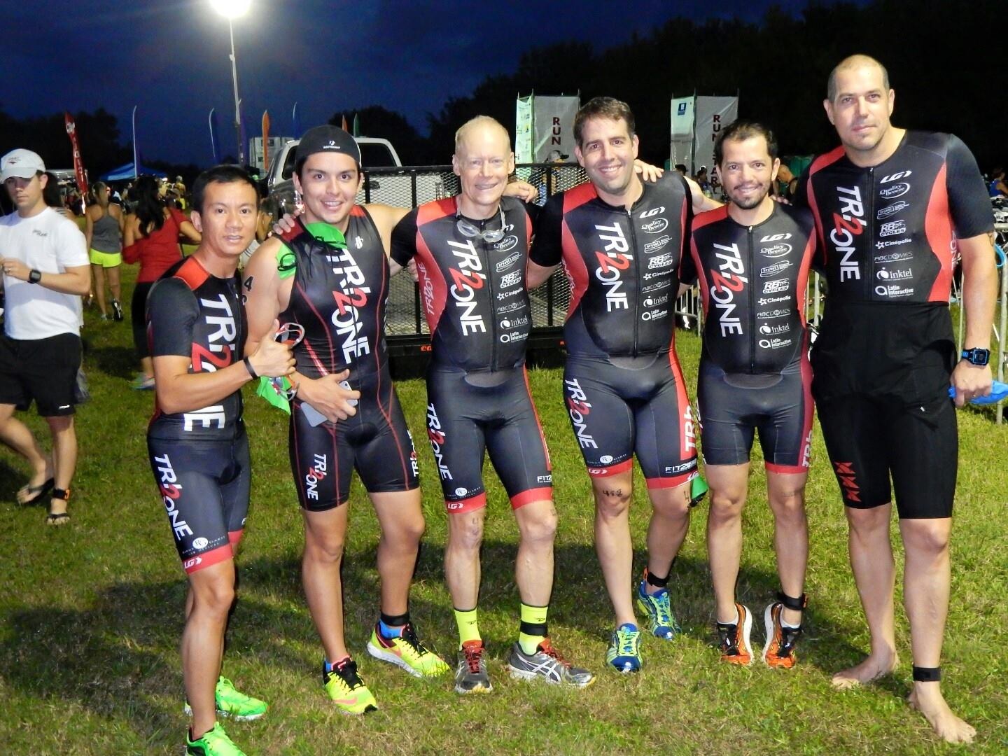 Prerace- assembling the team!