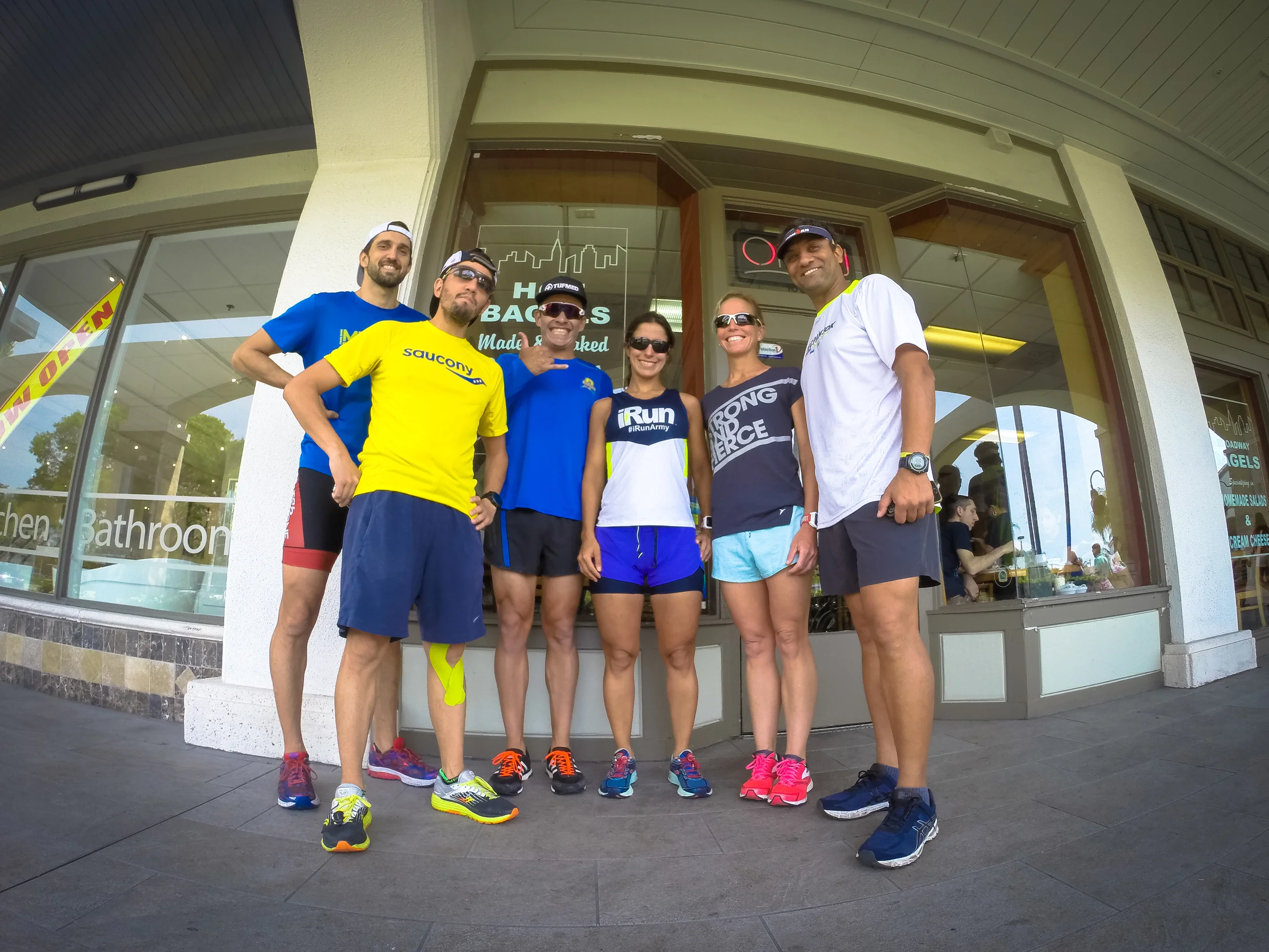 The Ironman Texas crew on Saturday!