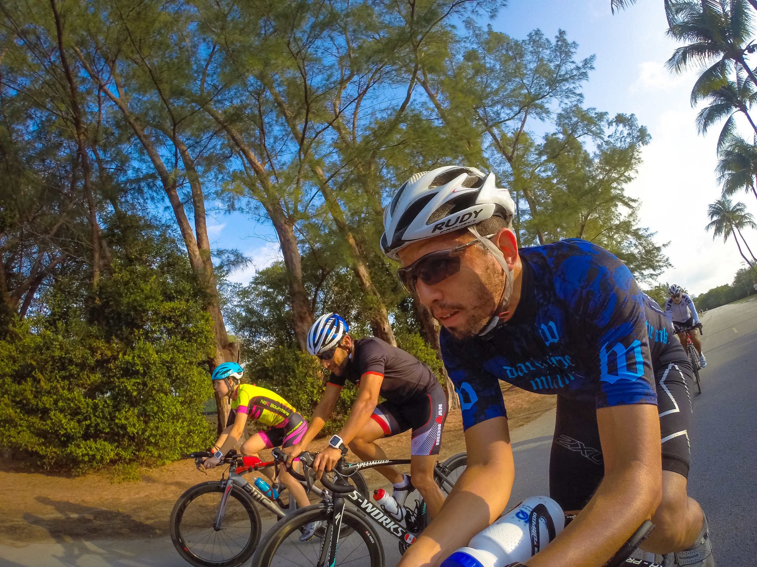 Riding with the peeps on Tuesday