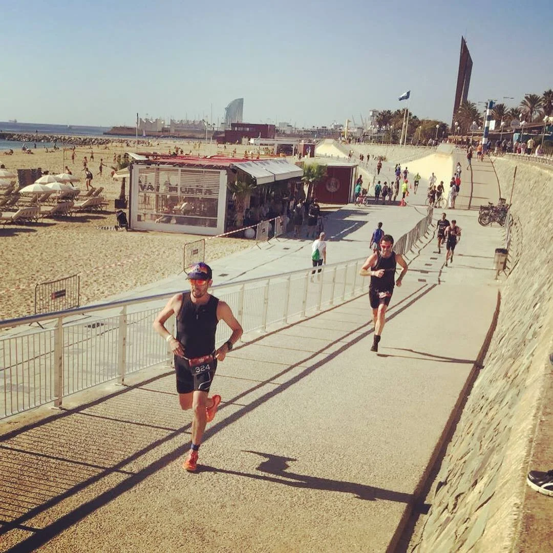 Last stretch of the run
