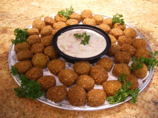 Whole Falafel with Tahini Sauce.JPG