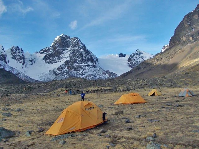 Condoriri base camp.
