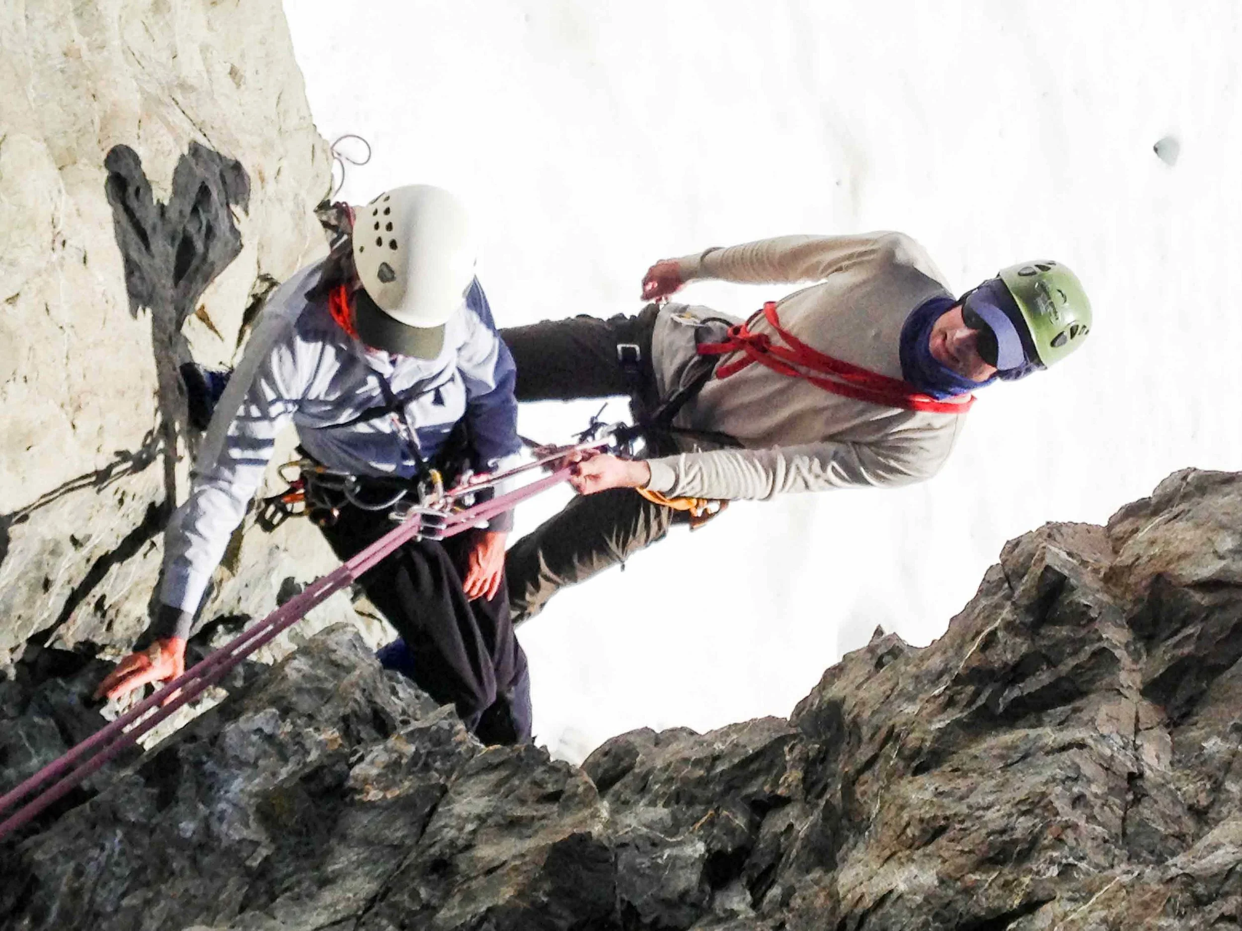 Technical Mountaineering Course advanced climbing course, NZ