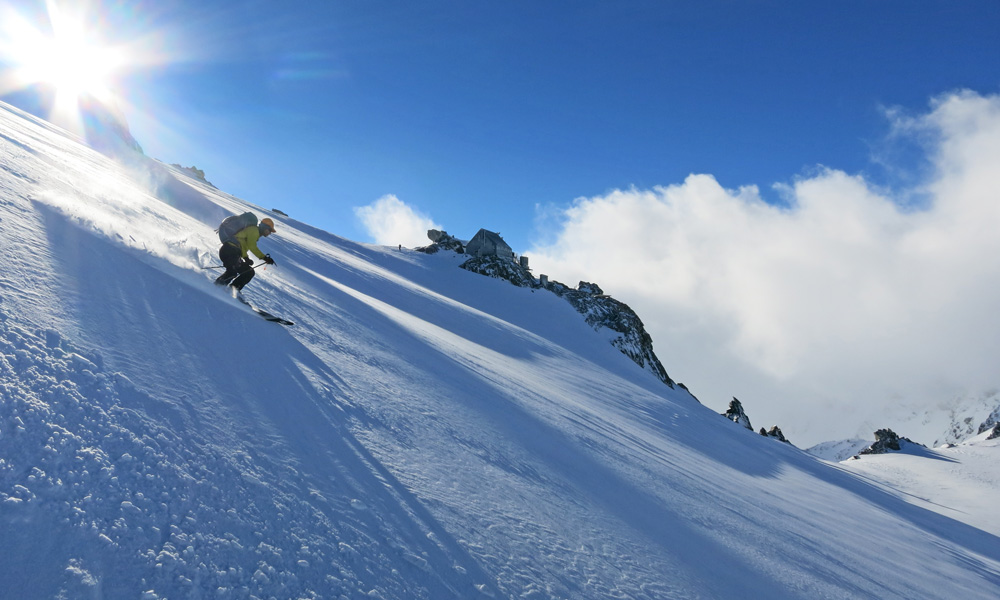 Ski The Glaciers, alpine ski touring and ski mountaineering, Mount Cook