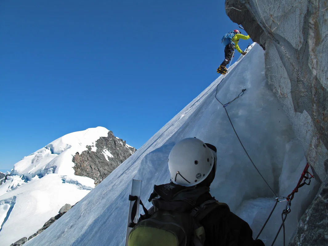 Technical Mountaineering Course advanced climbing course, NZ