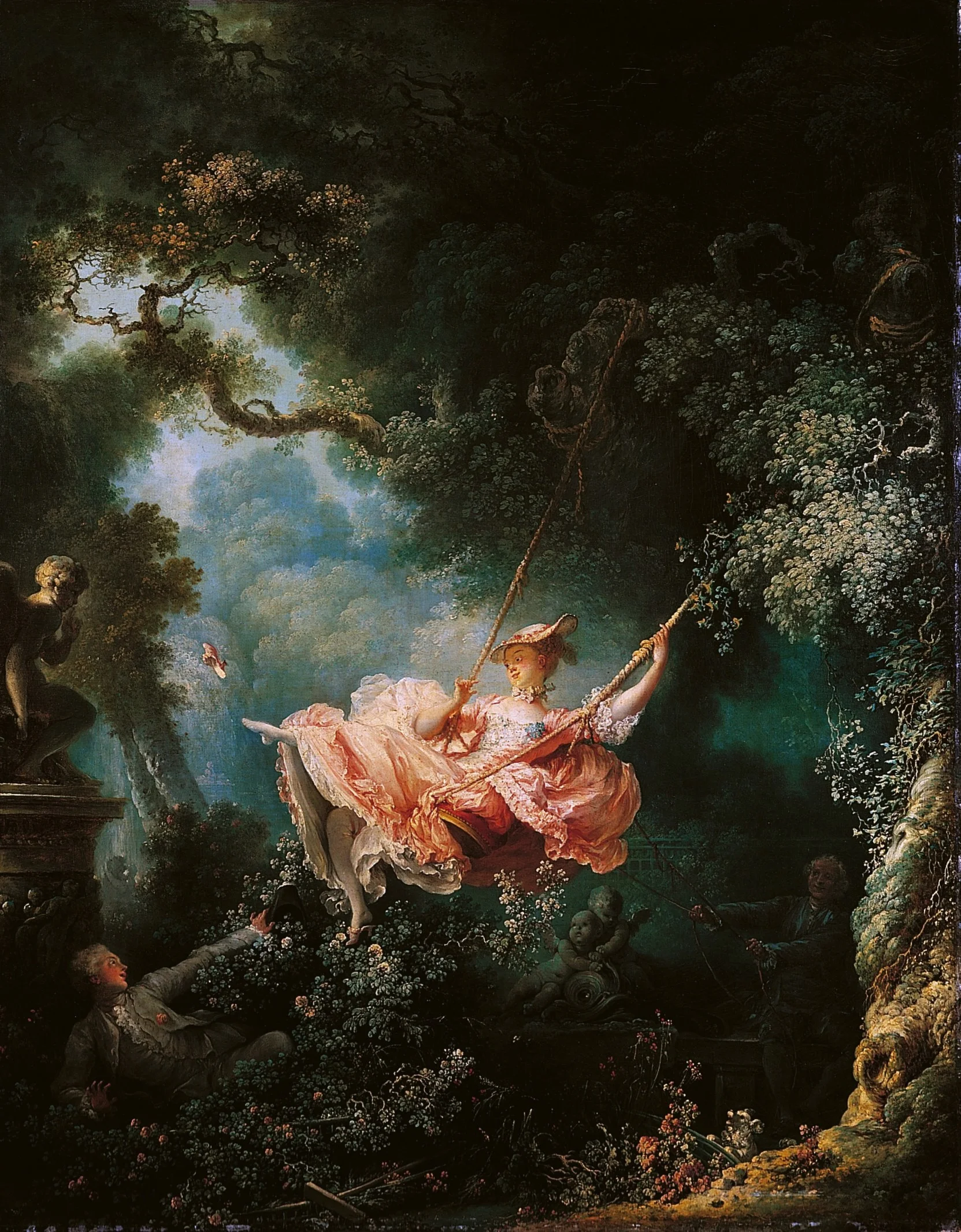 Jean-Honore Fragonard 'The Swing' 1787 The Wallace Collection, London