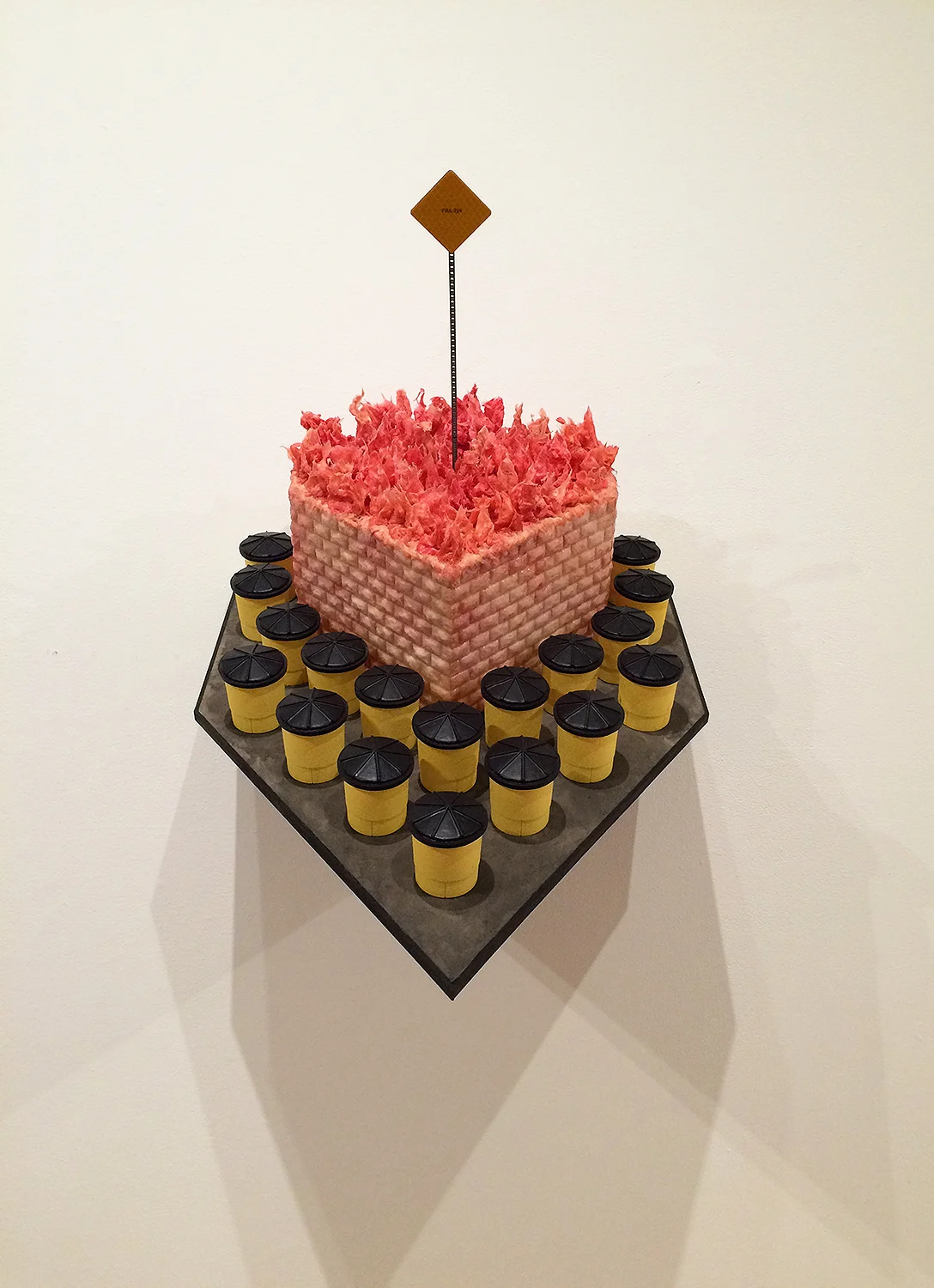 ‘I., L.ewis L.ibby’ Wood, cast fiberglas, cast plastic, ink, polyurethane, latex 24”W x 28”D x 18”H 2016