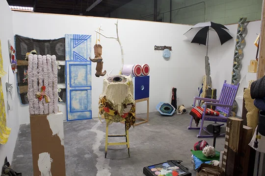 Kyla's studio in Los Angeles.