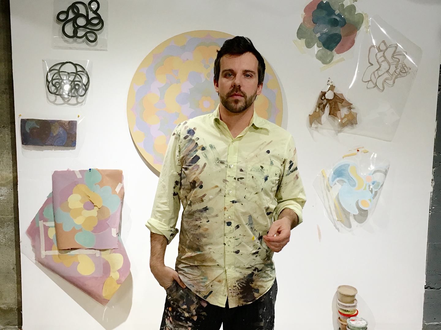 Jay in his studio