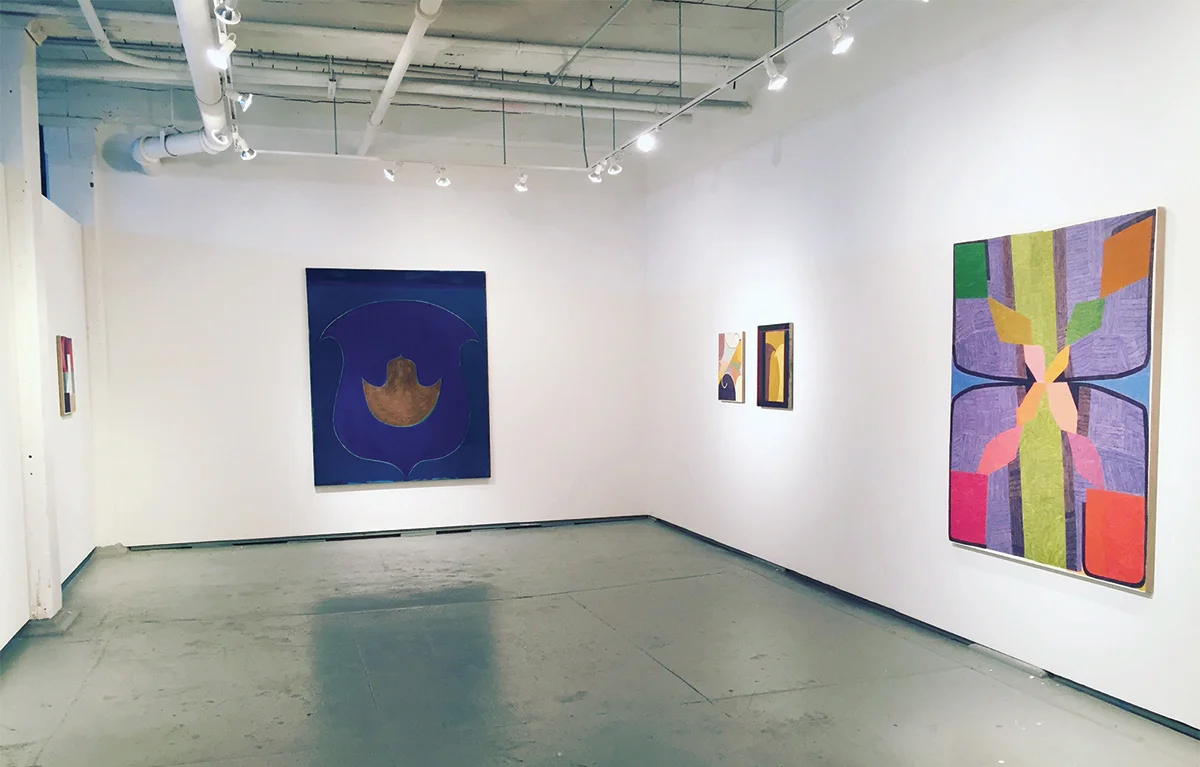 Installation View: Matt Phillips and Travis Fairclough, About Looking , January 2017