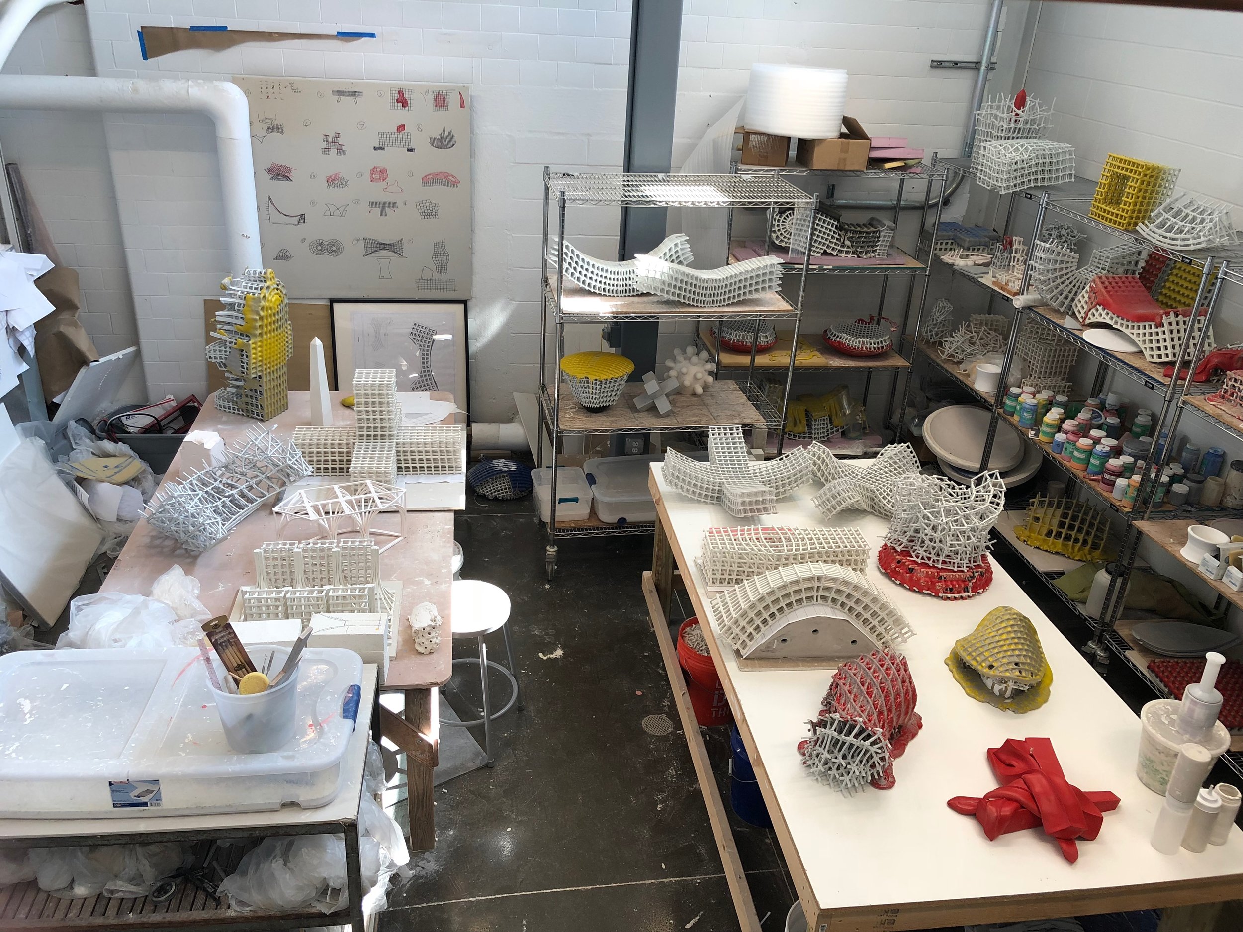Peter’s studio