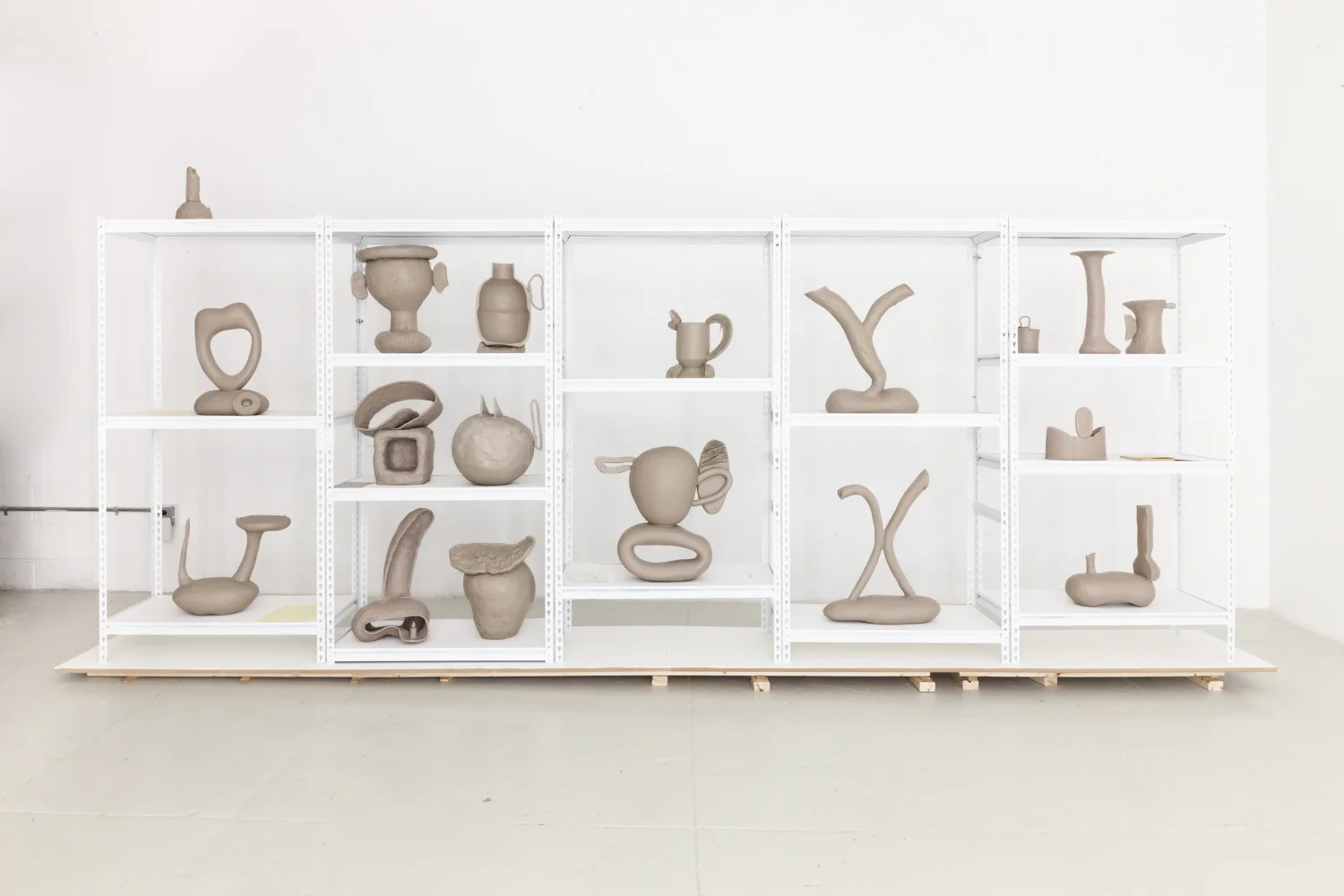 Notions, February 2018, ceramic/installation, dimensions variable