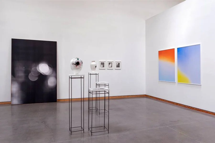 Installation Shot from LET THERE BE LIGHT, ANGELL GALLERY, Toronto, 2018 Group Exhibition: Isabel M. Martinez, Liz Nielsen, Katarina Riopel, Tim Roda , Alison Rossiter, Sarah Sands Phillips, Jim Verburg Photo courtesy of Angell Gallery. Photograph by Alex Fischer.