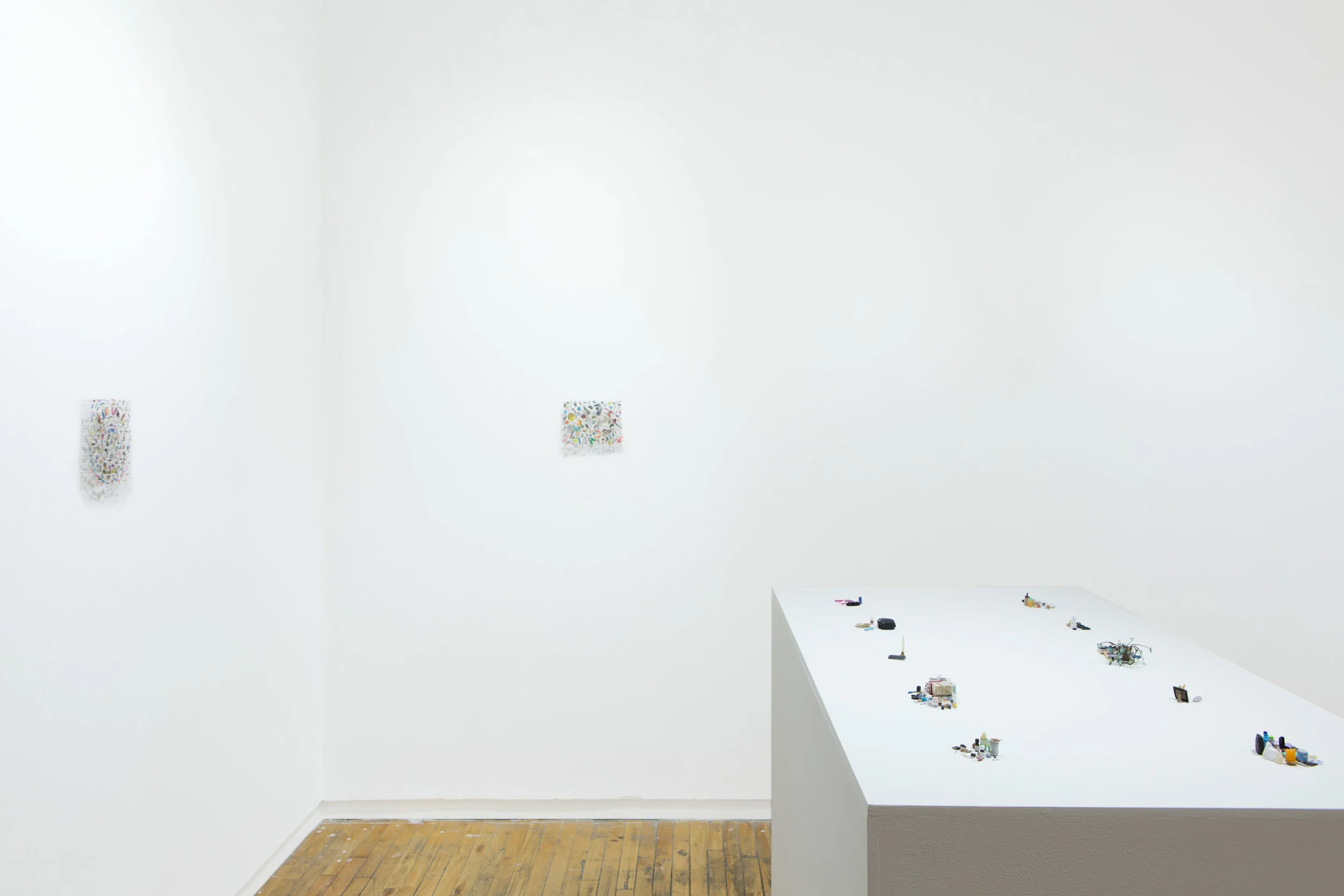 Installation view of Rachel’s work