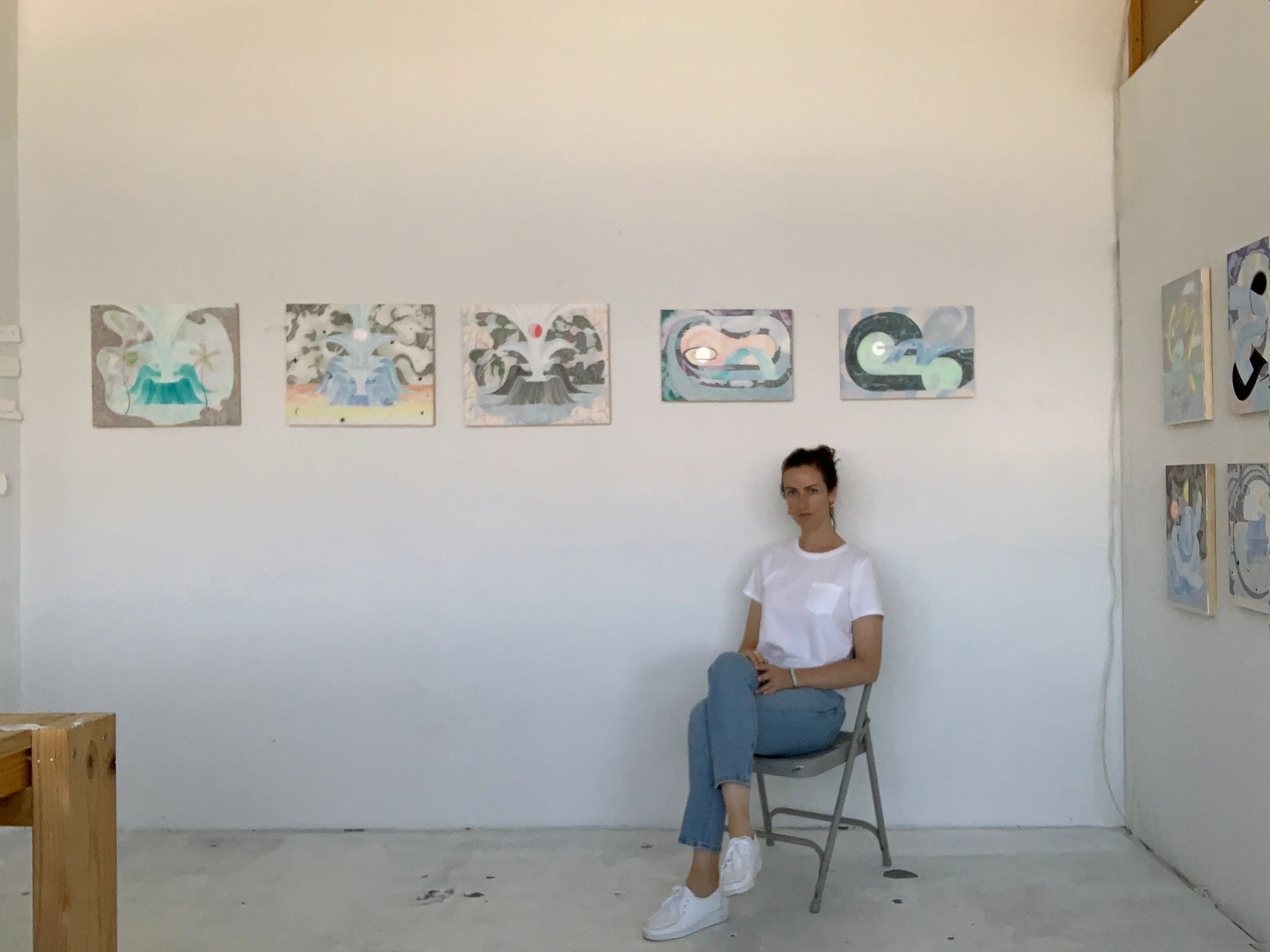 Jessica Cannon in her Brooklyn studio.