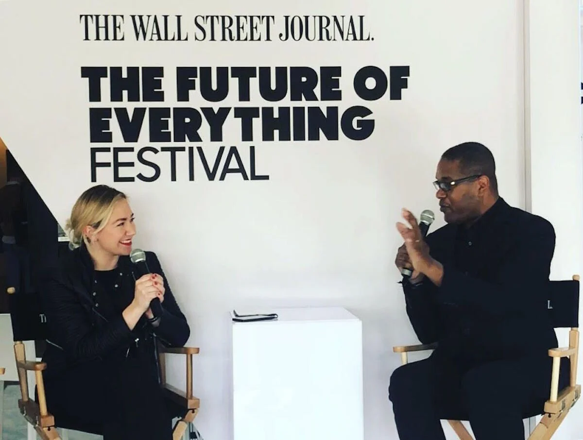 Calli Moore is interviewed by Christopher Farley for the WSJ’s Future of Everything Festival highlighting SYNT as “Instagram’s first Auction House”
