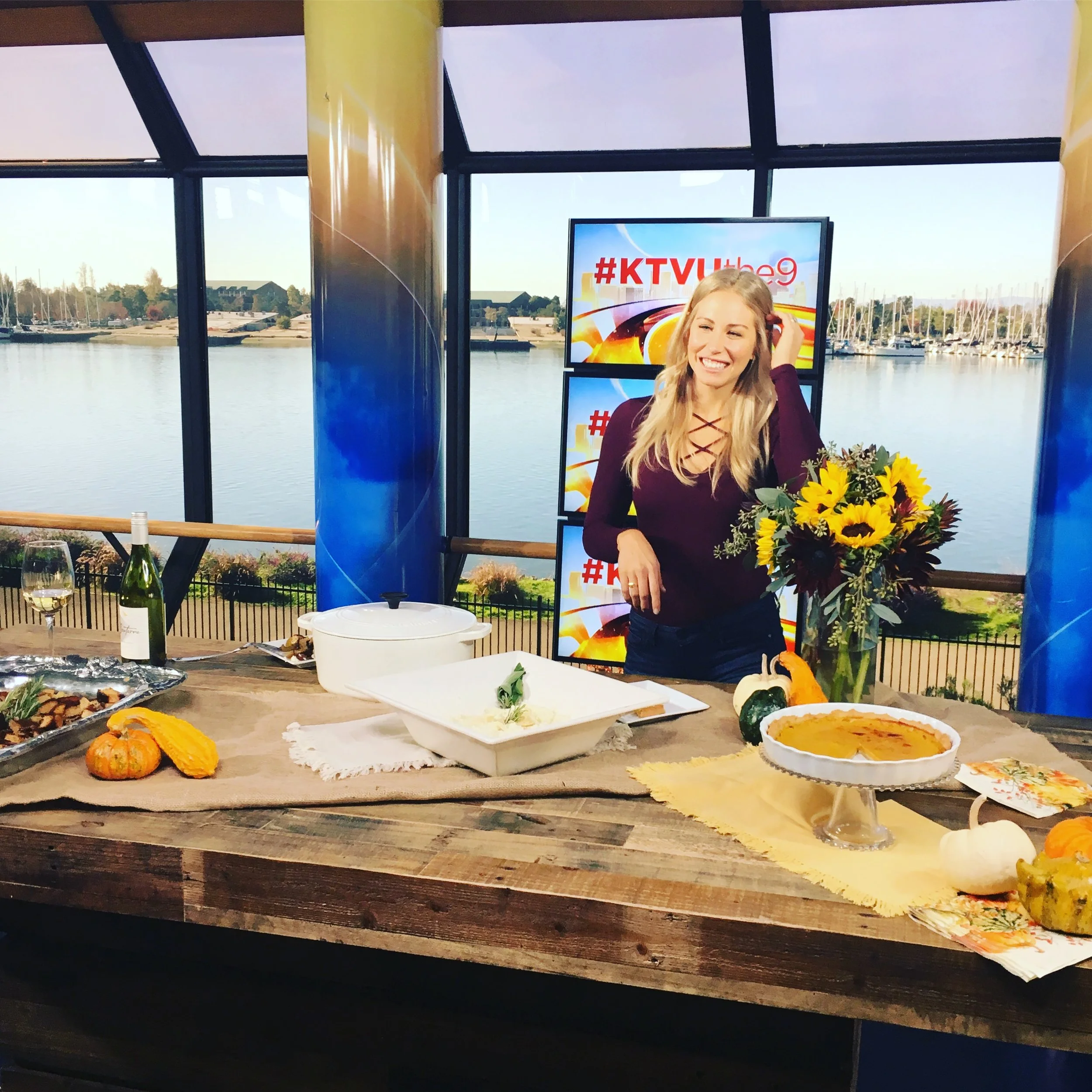 My cauliflower mash is front and center on KTVU Channel 2!