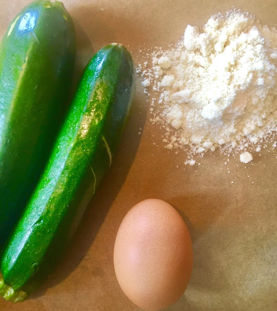 Only 3 beautiful ingredients for the crust! 
