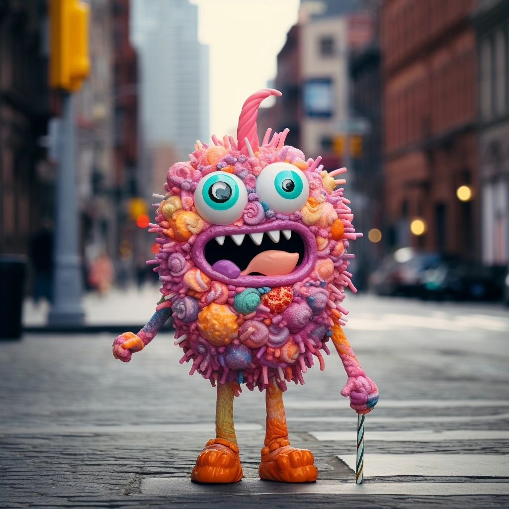 Lollipop monster 🍭
#ai #midjourney #lollipop #monster