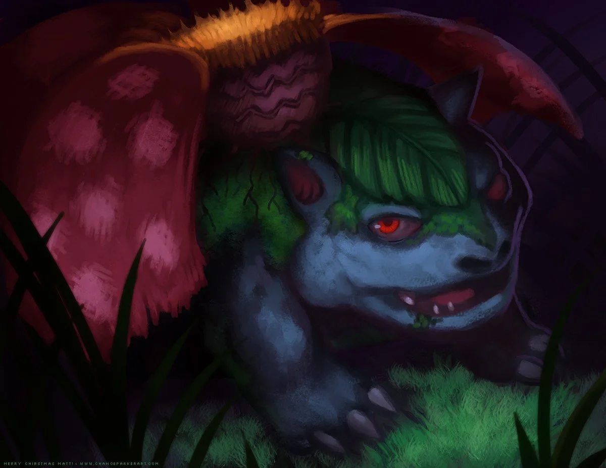 Venusaur — A Christmas Gift for Matt, 2013