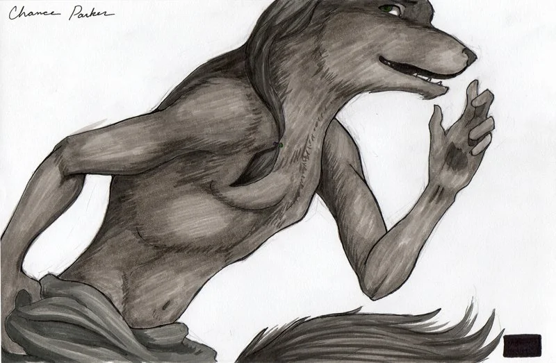 Eloi, 2012 (Pencil, Ink, & Marker)