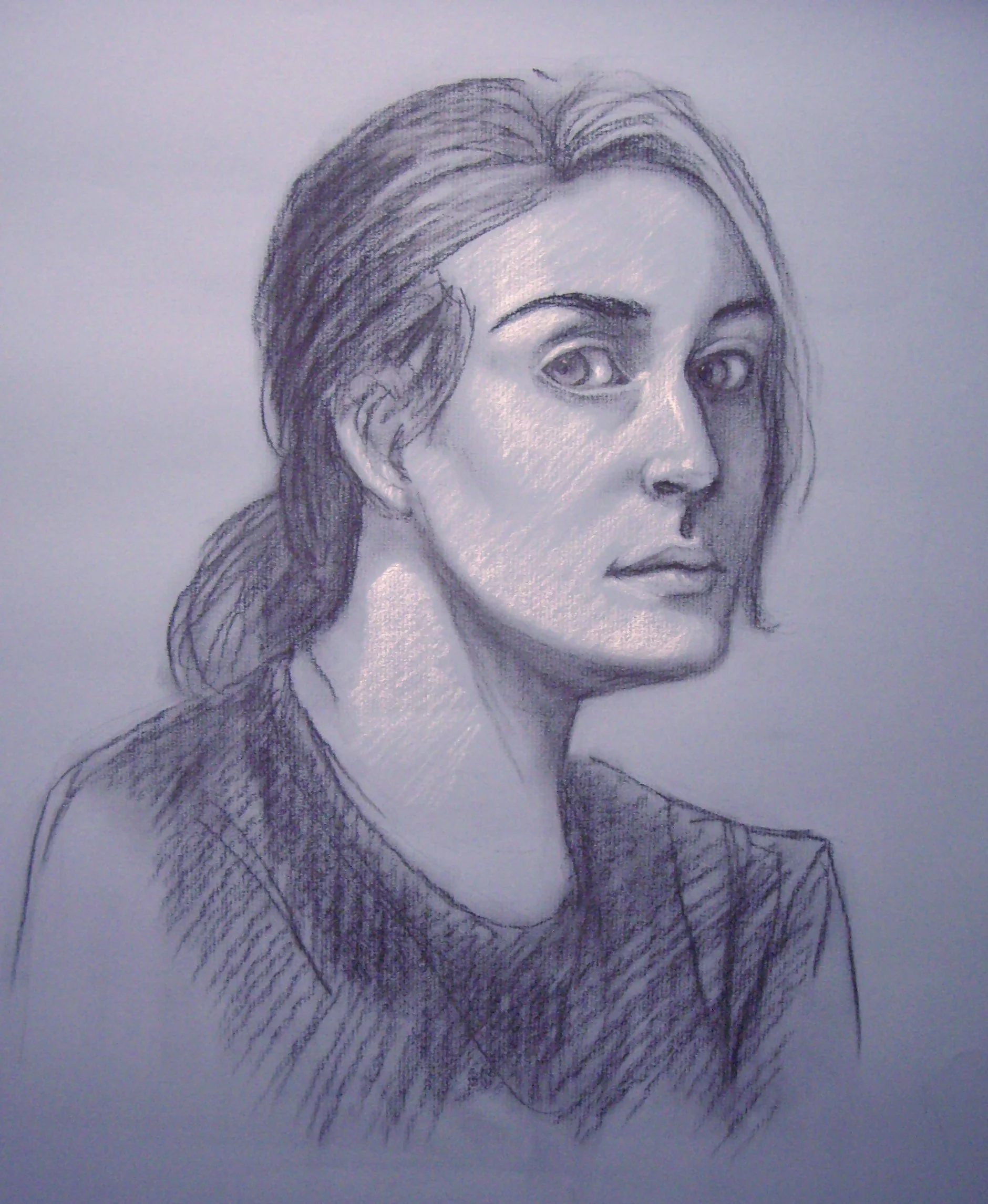 Self Portrait — Life Drawing I, 2011