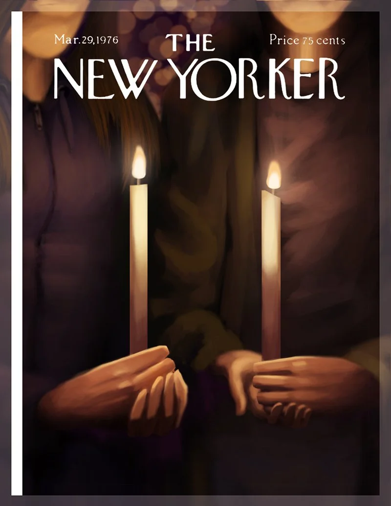 9/11 Cover for The New Yorker Magazine — Academic Assignment, 2011