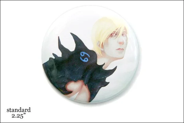 Aries Button — Hand-Pressed, 2012