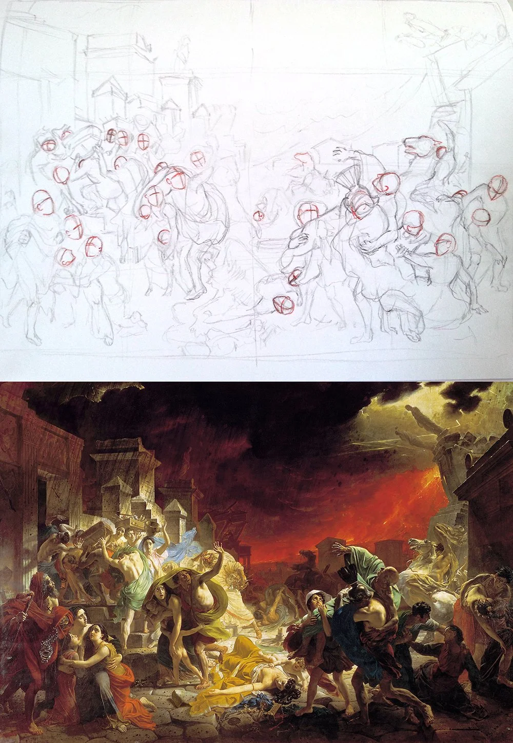 Karl Briullov, "The Last Day of Pompeii"