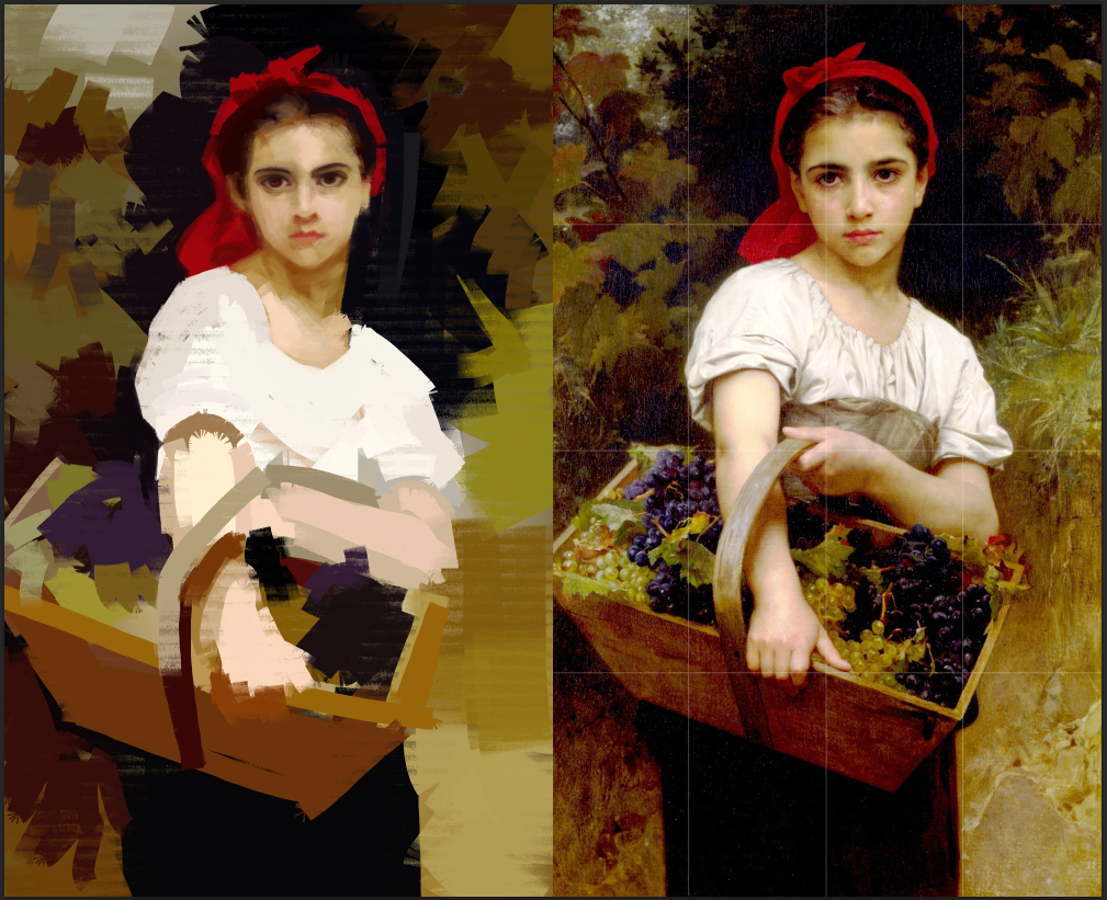 William Adolphe Bouguereau, "The Grape Picker"
