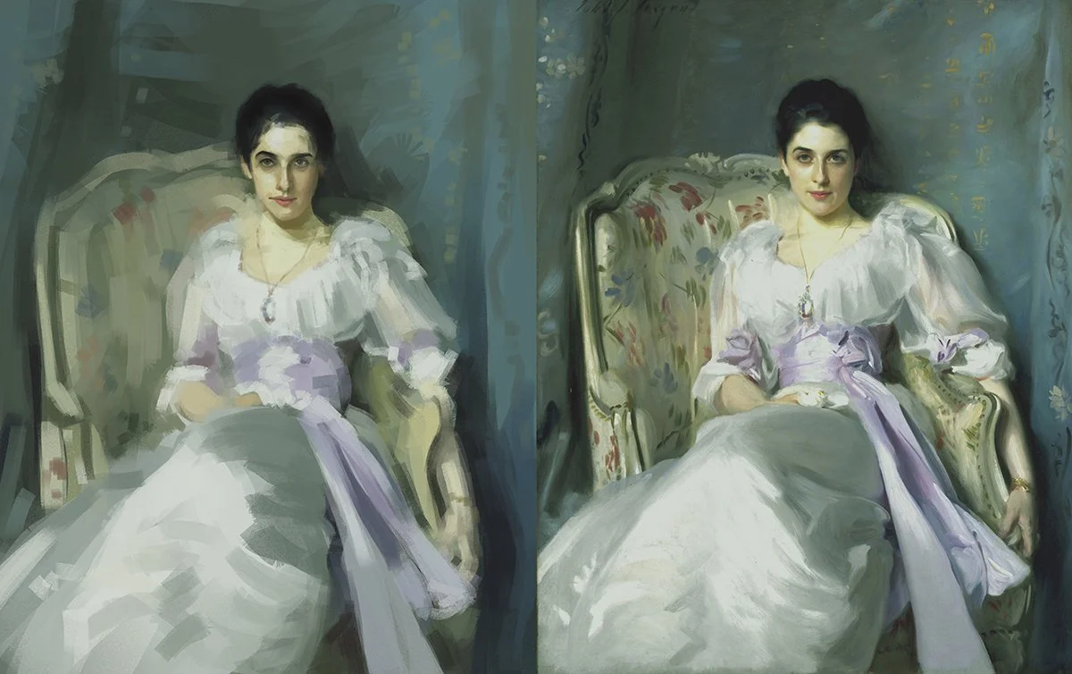 John Singer Sargent, "Lady Agnew of Lochnaw"