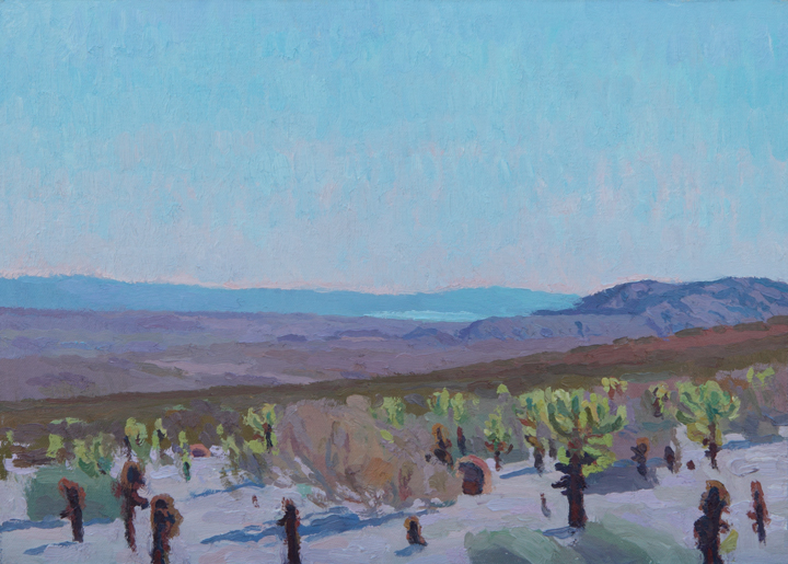 Molten Universe (View of the Salton Sea), 12" x 16", © Eric Merrell