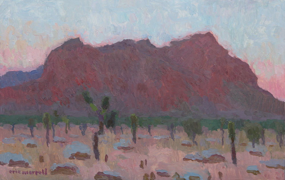 The Heat Lingers at Dusk, 12" x 18", © Eric Merrell