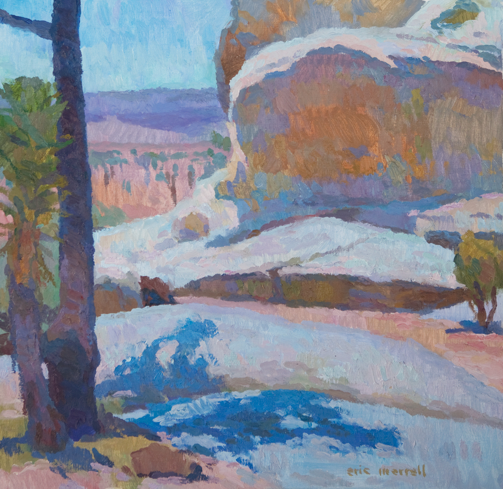 Parched Air, 16" x 16", Private Collection, © Eric Merrell